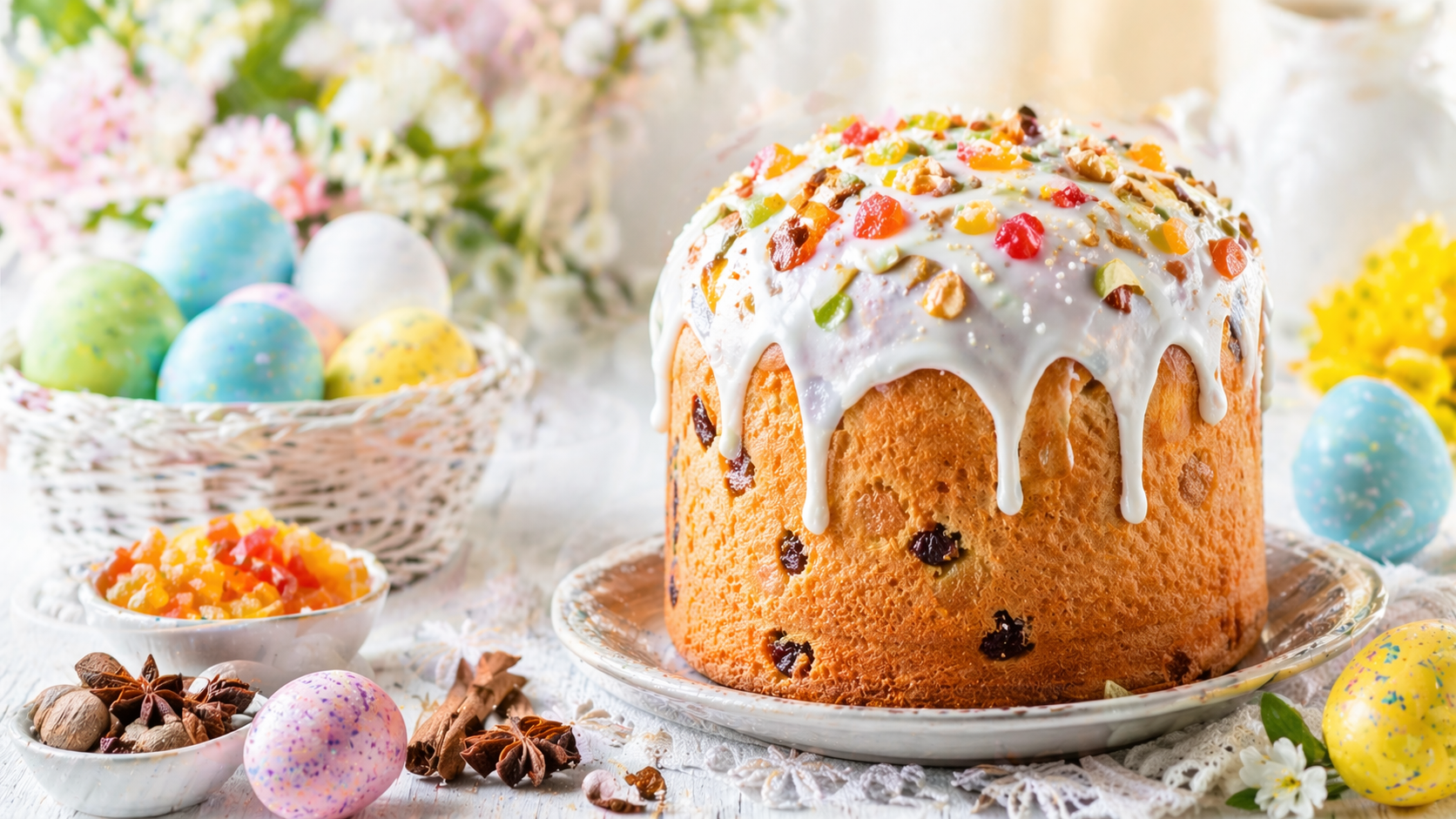 Ароматный кулич Ароматный кулич
